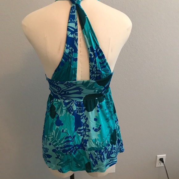 Marciano turquoise halter top - Picture 4 of 6